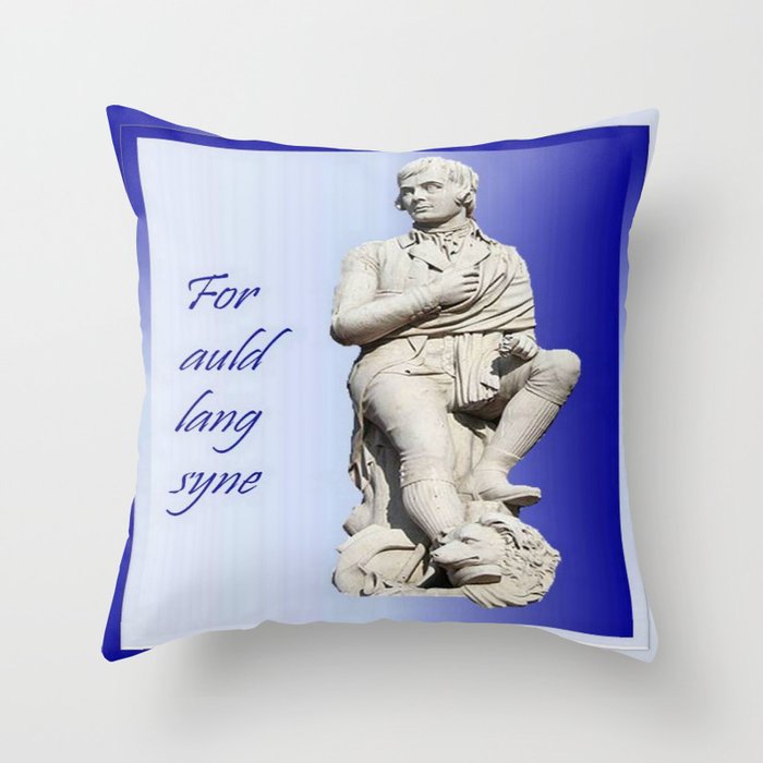 For Auld Lang Syne Throw Pillow
