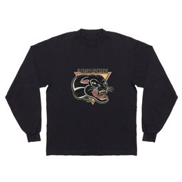 Negra Pantera Motocicletas Long Sleeve T Shirt