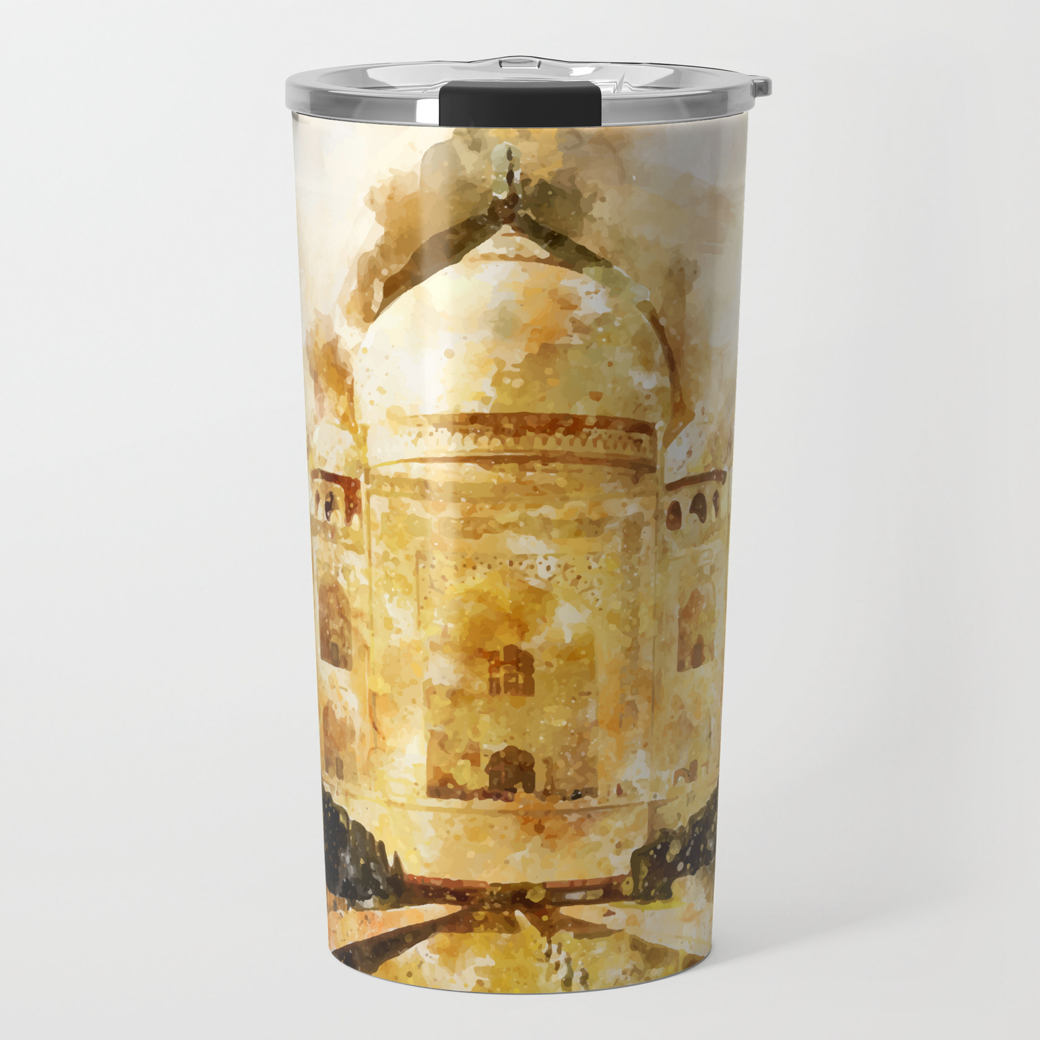 Taj Mahal Painting Travel Mug By Creativeaxle Society6