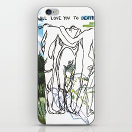love you to death iPhone Skin