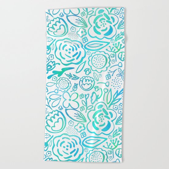 A Profusion of Flowers II Beach Towel