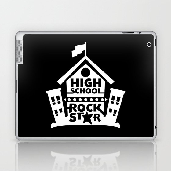 High School Rock Star Cool Kids Illustration Laptop & iPad Skin