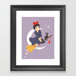 Kiki's Deliveries Framed Art Print