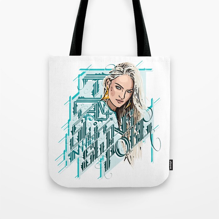 I want to swim in the Swanepoel Tote Bag