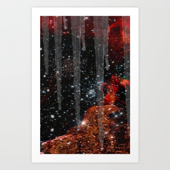 ICE PLANET Art Print