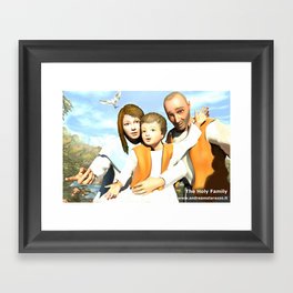 The Holy Family Framed Art Print