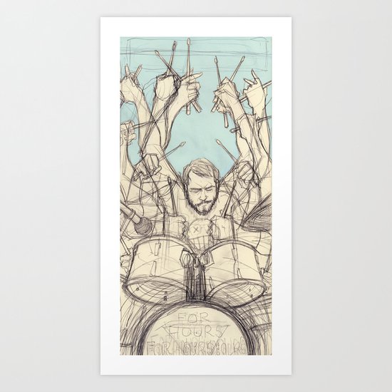 GABE. Art Print