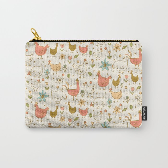 Gigi's Chicken Coop Carry-All Pouch