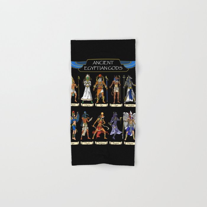 Ancient Egyptian Gods Hand & Bath Towel