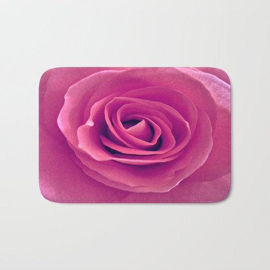 Pink Rose Bath Mat