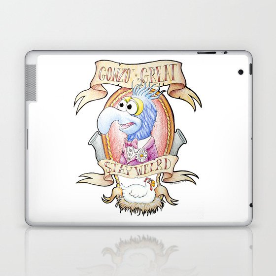 Gonzo the Great - Stay Weird Laptop & iPad Skin