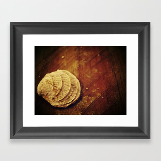 Shell Framed Art Print