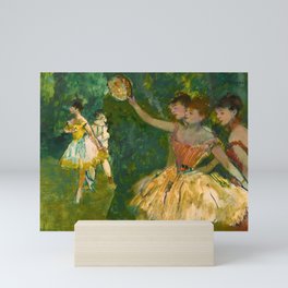 Edgar Degas "Danseuse au tambour (Dancer with a tambourine)" Mini Art Print