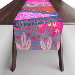 Sunset Mountains Table Runner