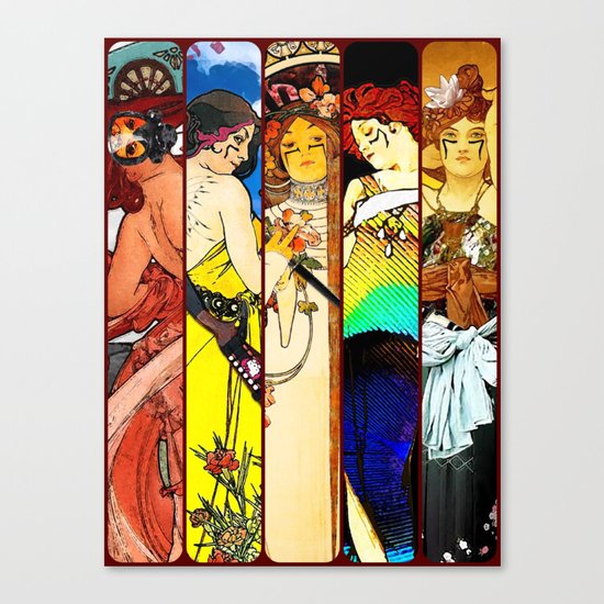 Apocalypto Nouveau Canvas Print
