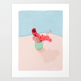 Red Flowers Art Print