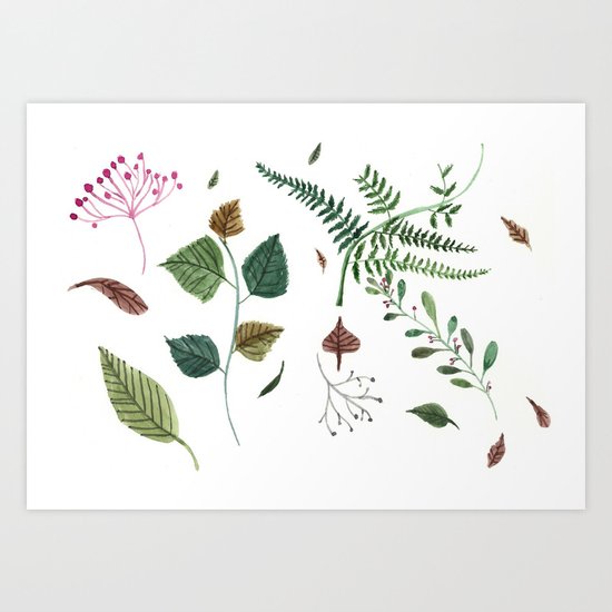 Plants Art Print
