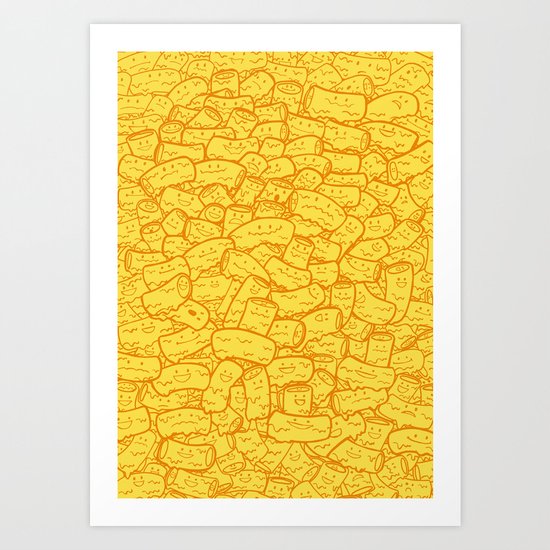 Mac and Cheese Art Print