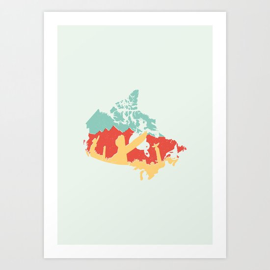Vancouver - Canada Art Print