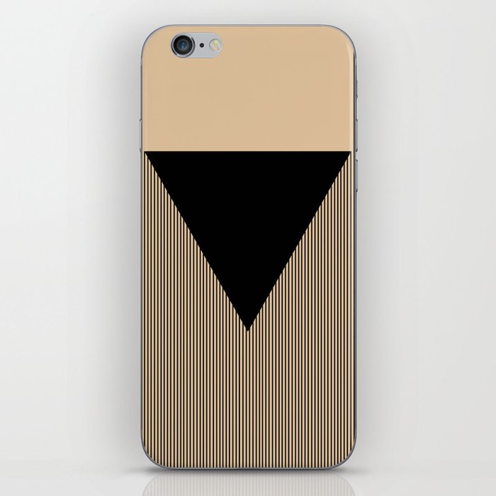 Black Triangle iPhone Skin
