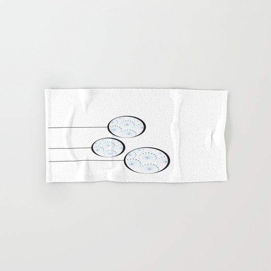 Abstract Dandelion Hand & Bath Towel