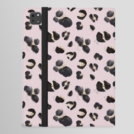 Cheetah Animal Print Pink Pattern iPad Folio Case