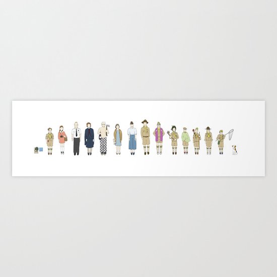 Moonrise Kingdom Art Print