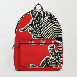unchain my heart Backpack | Lineart, Unchain, Digital, Red, Graphicdesign, Black, Colour, Pattern, Heart, My 
