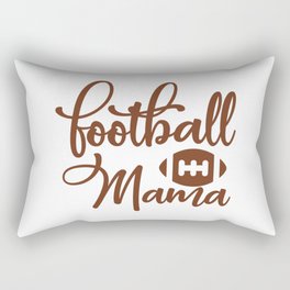 Football Mama Rectangular Pillow