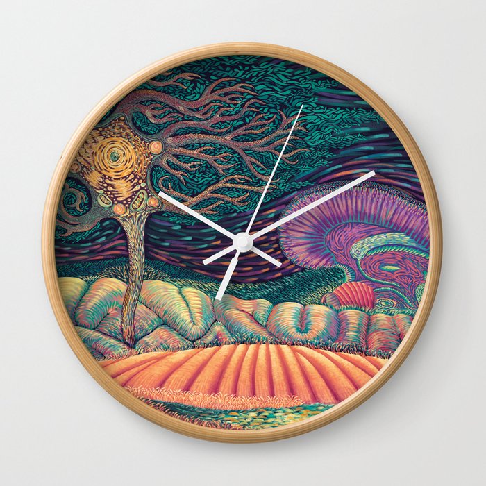 01 - Brain Forest Wall Clock