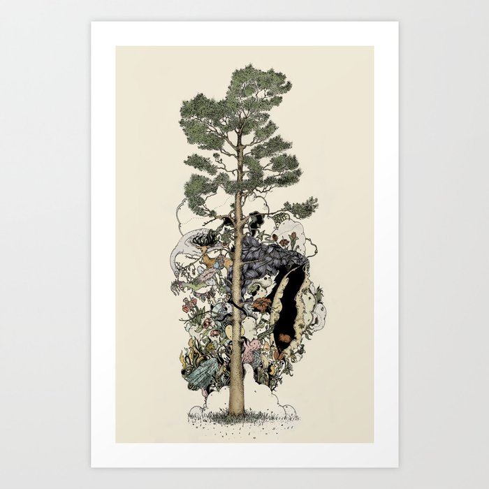 Everdream Pine Art Print