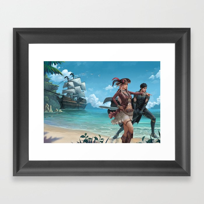 The Revived Second Age of Retha book AM Sohma Framed Art Print