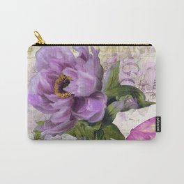 Paris Peony Carry-All Pouch