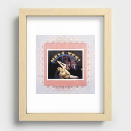 Hell Yes Recessed Framed Print
