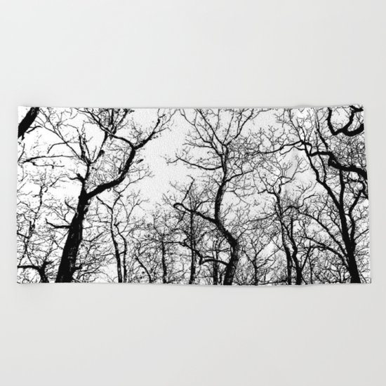 The Dark Forest Beach Towel