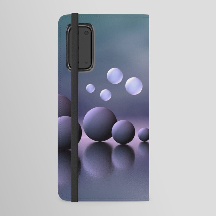 spheres everywhere -8- Android Wallet Case