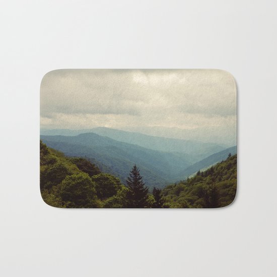 THE LIGHT THROUGH THE CLOUDS Bath Mat