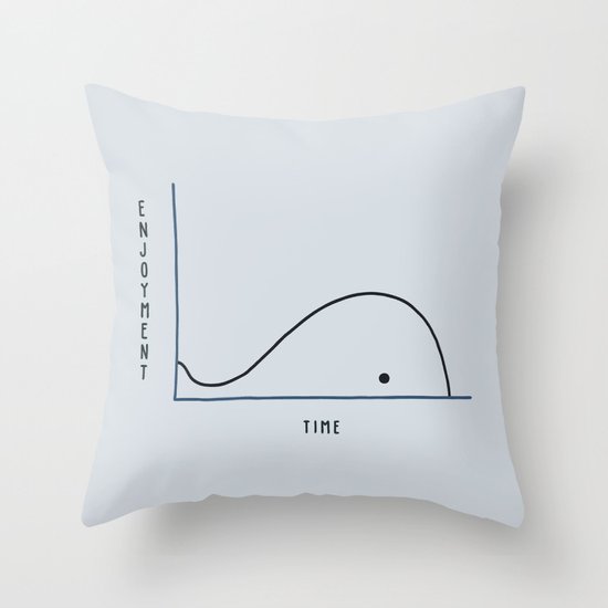 A Whale Of A Time Throw Pillow