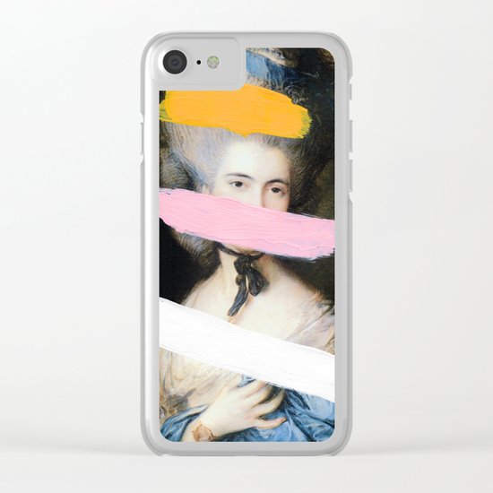 Brutalized Gainsborough 2 Clear iPhone Case