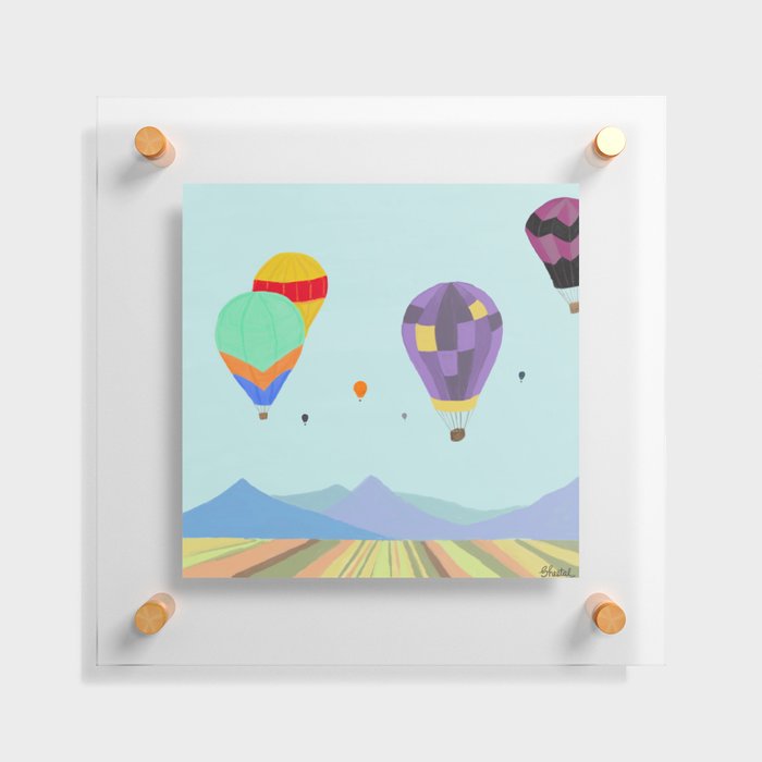 Let your heart soar Floating Acrylic Print