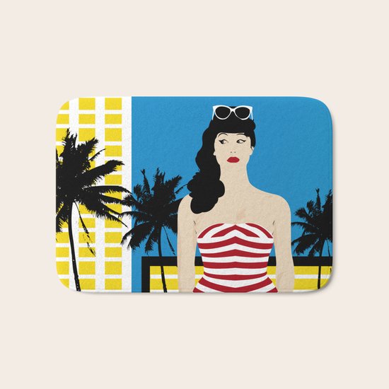 sUMMER Bath Mat