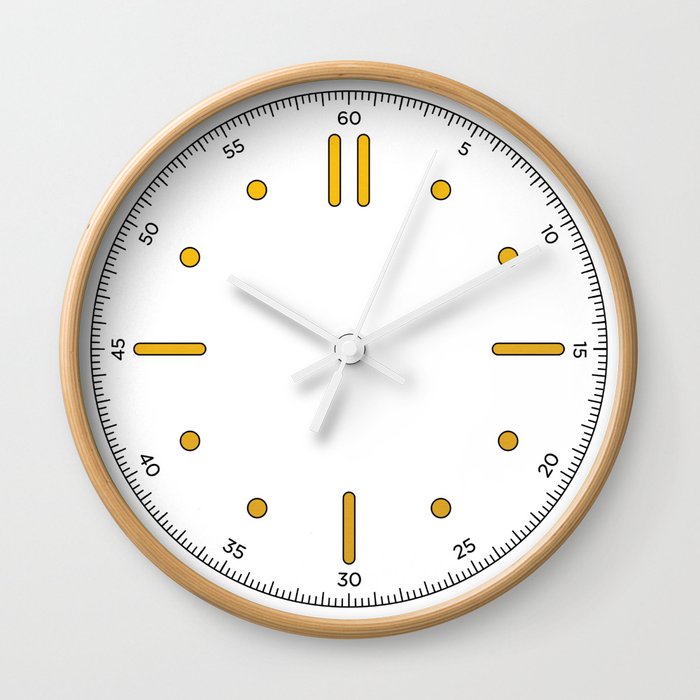 Nautilo - White Wall Clock