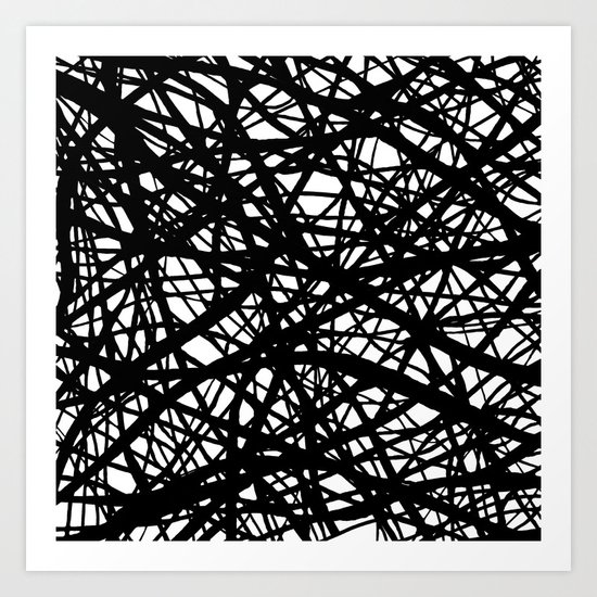 Tumble 3 Art Print