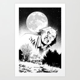 Night Of The Living Ghouls Art Print