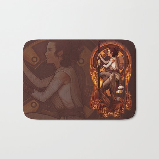 The Girl from Jakku Bath Mat