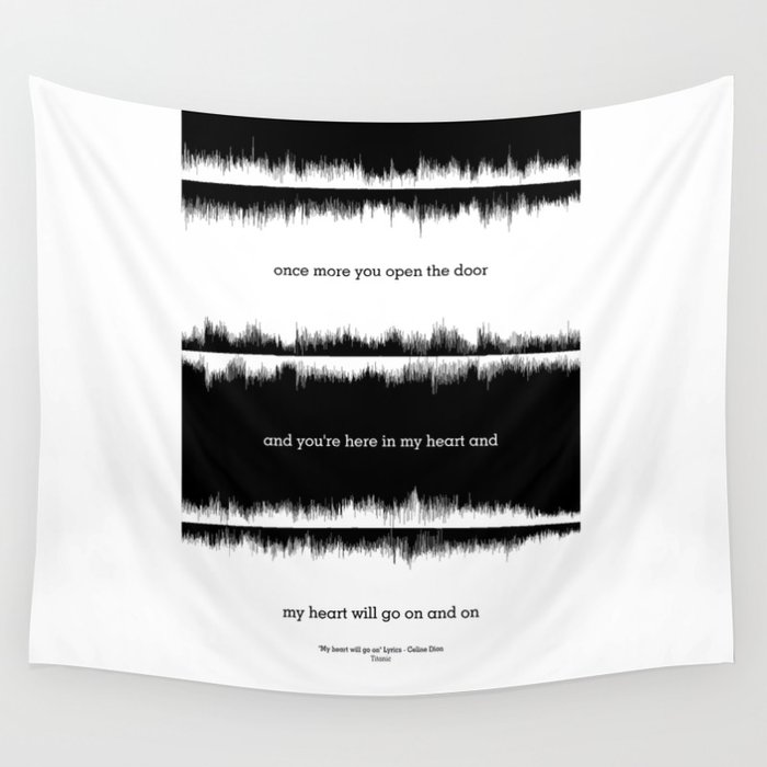 Lab No 4 Lyrics Music Waveform Inspirational Quotes Poster Wall