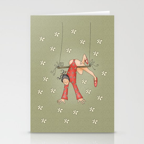 Trapezist Stationery Cards