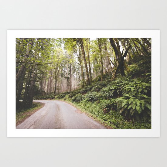 The Road to Olympia Art Print