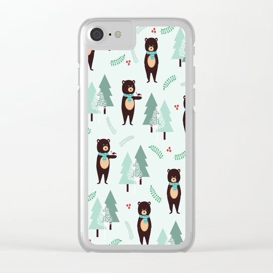 Hello winter... Clear iPhone Case