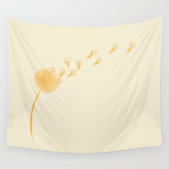 Dande-lions Wall Tapestry